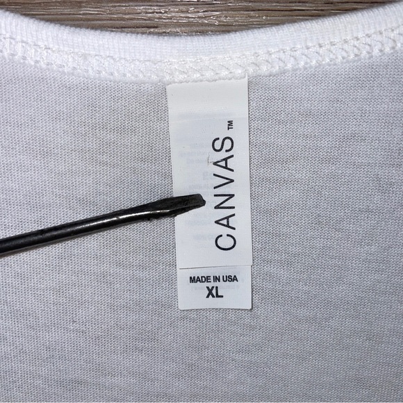 SHARK FACE GANG T-shirt Tank Top XL White Cotton Macklemore Ryan Lewis Brand New - Picture 5 of 7